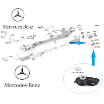 Modulo controllo flap gas scarico MERCEDES-BENZ CLA 200 CDI-220 CDI