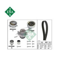 Kit cinghia distribuzione pompa acqua AUDI A3-Q5 1.6 TDI SEAT Octavia