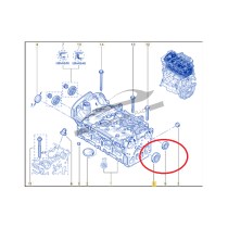 Kit tappi posteriori alberi a camme NISSAN PRIMASTAR 1.6 16v OPEL