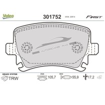 Pastiglie freno posteriore AUDI A4 S4 A5 S5 3.0 TDI Q5 3.0 TFSI SQ5