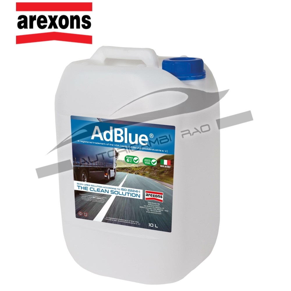 Liquido Additivo Adblue AREXONS 4300 ADBLUE TANICA 10LT con BECCUCCIO