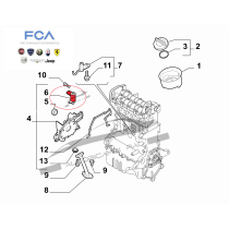 Regolatore pressione olio motore ALFA ROMEO GIULIA 2.2 D-Stelvio 2.2 D
