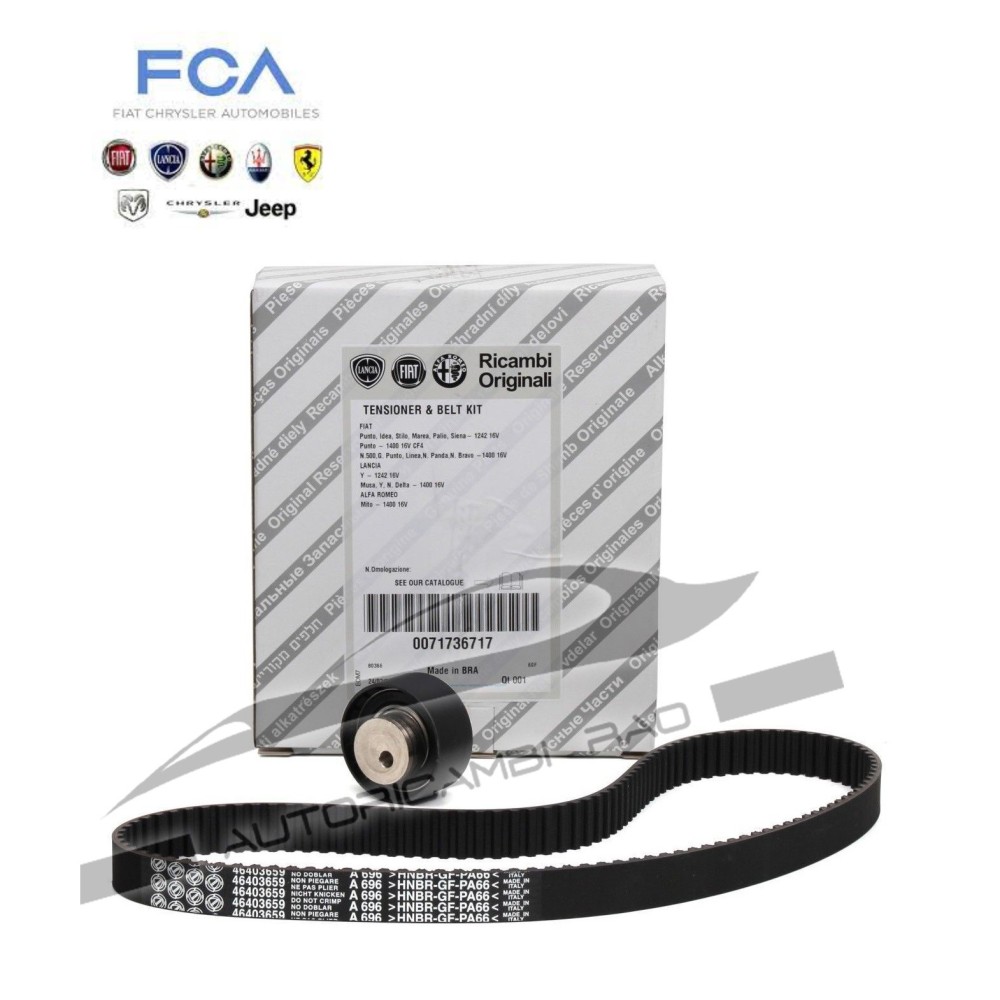 Kit cinghie dentate ALFA ROMEO GIULIETTA 1.4 BiFuel FIAT 500X 1.4 4x4