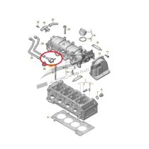 Valvola Ventilazione carter AUDI A1-A3 1.2 1.4 TFSI SEAT Ibiza 1.6 LPG