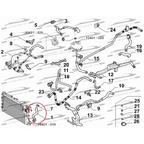 Manicotto radiatore inferiore JEEP COMPASS II STATION WAGON 1.3-1.4