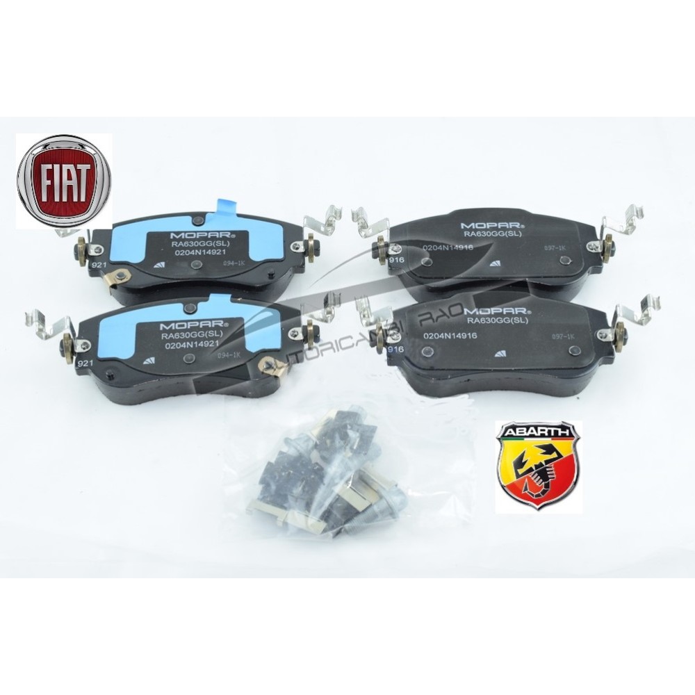 Kit pastiglie anteriore FIAT New 500 Cabrio Elektro TIPO 1.5 T4 ABARTH