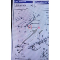 Fermo anello ritegno Leva freno a mano NISSAN CABSTAR 36405L1101
