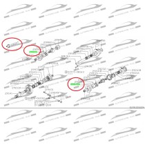 Paraolio riduttore posteriore SUZUKI JIMNY 1.3 16V-1.5 DDiS SJ 410