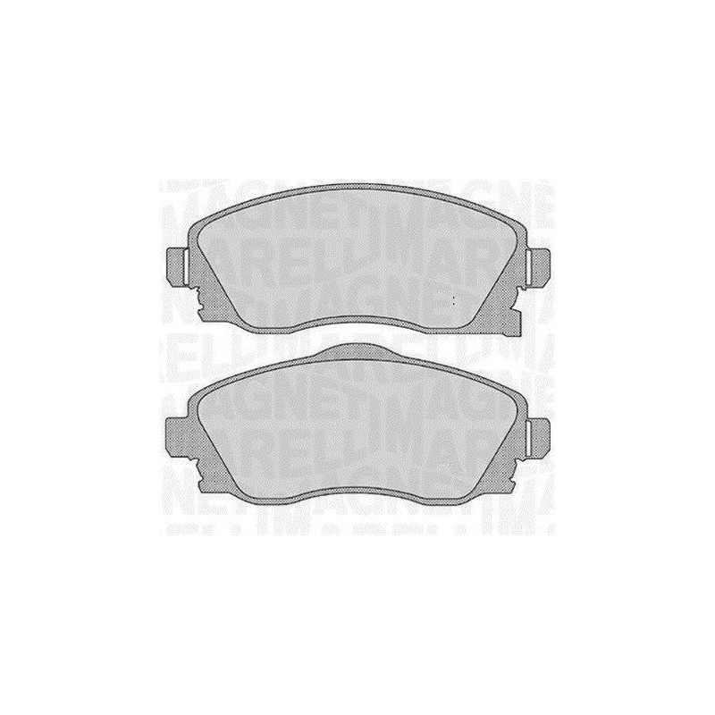 Kit pastiglie freno anteriore OPEL: MAGNETI MARELLI 363916060551