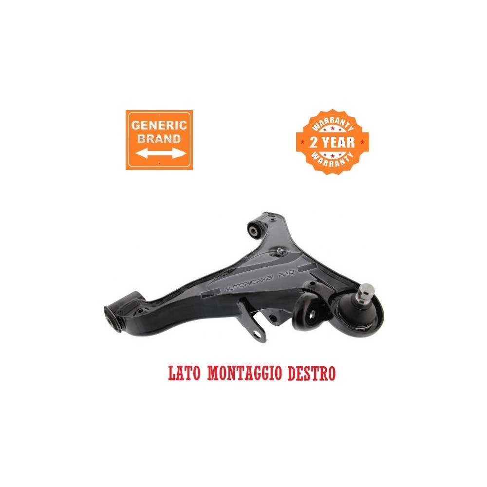Braccio oscillante destro NISSAN NP300 Navara Pick-up D40 2.5-3.0 dCi