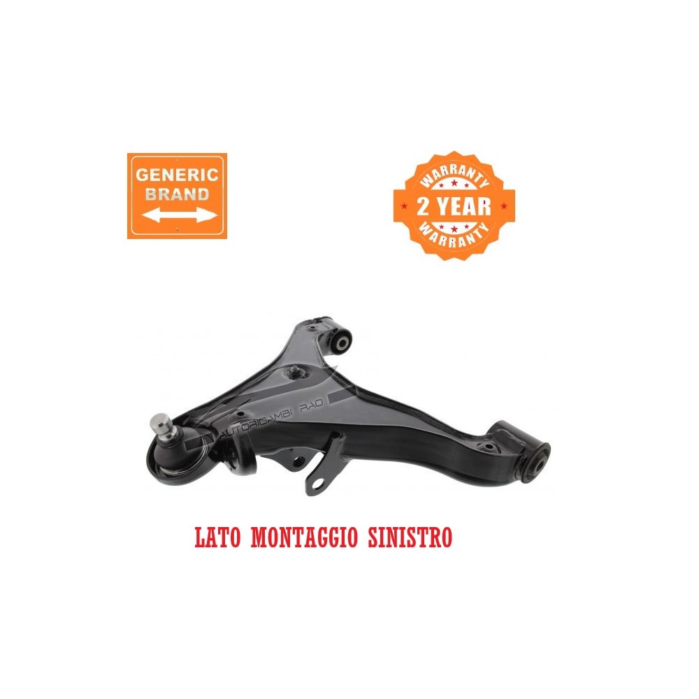 Braccio oscillante sinistro NISSAN NP300 Navara Pick-up D40 2.5-3.0 dCi