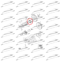 Ruota fonica OPEL Astra G Corsa C Meriva A 1.7 CDTI 97287961