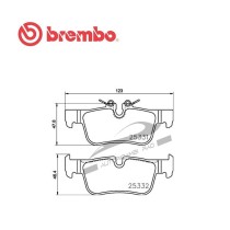 Kit pastiglie freni posteriori BMW 1 F40 118 d-X1 F48 xDrive 18 d MINI