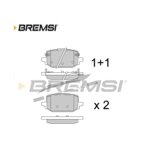 Kit pastiglie freno posteriore NISSAN Qashqai III (J12) 1.3 DIG-T VC-T