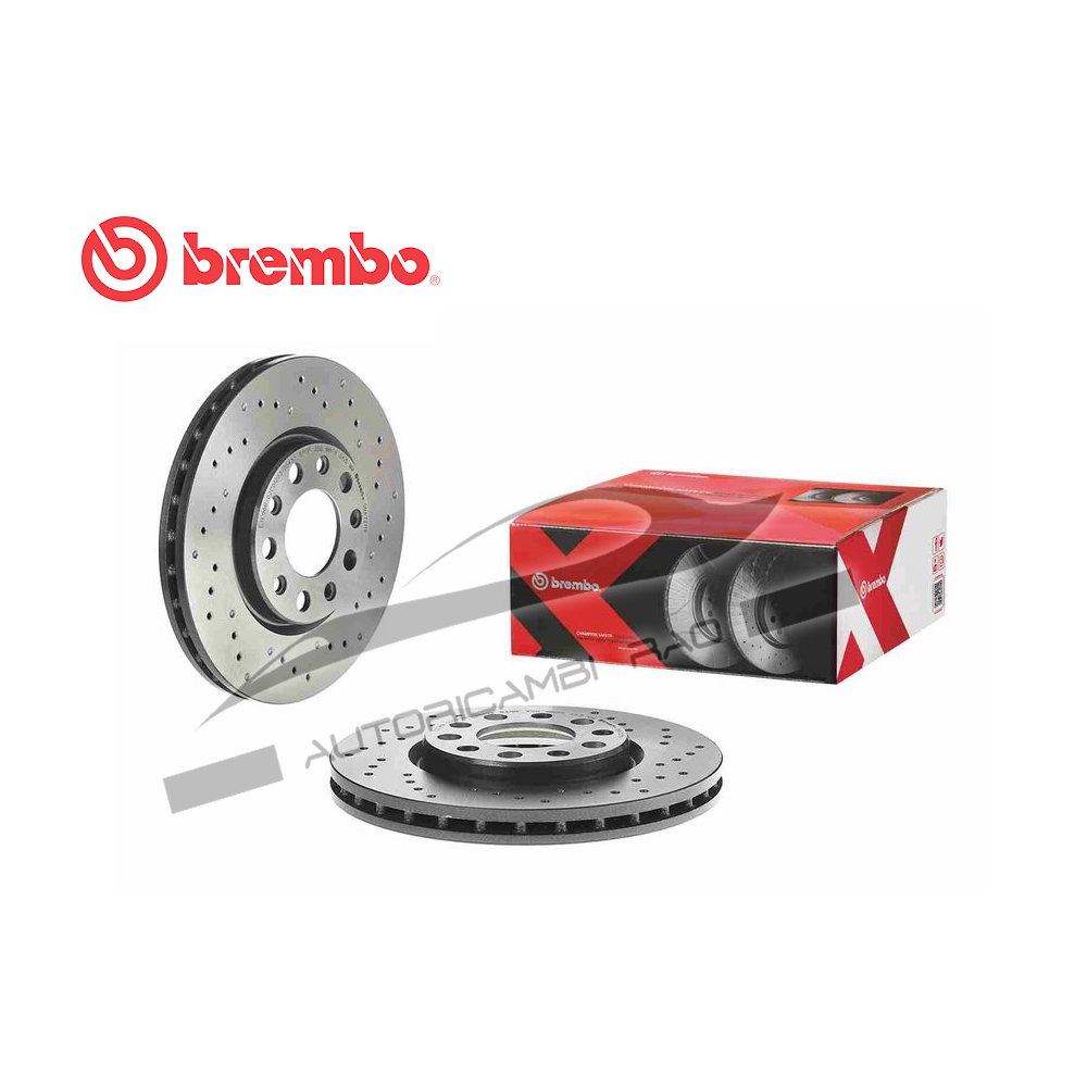 Disco freno anteriore ALFA GIULIETTA 1.4 BiFuel-1.6 JTDM FIAT 500X 2.0
