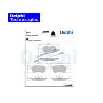 Kit pastiglie freni anteriori MERCEDES-BENZ Citan 110 CDI-Classe T 180