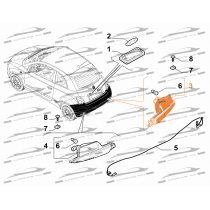 Fanalino Retronebbia FIAT 500 0.9-1.2 LPG-1.3 D Multijet-1.4 52008634