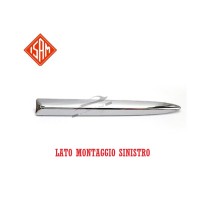 Modanatura baffo cromato paraurti anteriore sinistro FIAT 500 0.9-1.2