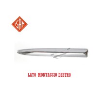 Modanatura baffo cromato paraurti anteriore destra FIAT 500 0.9-1.2 LPG