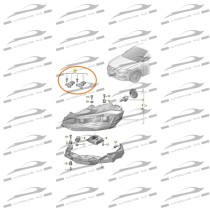Kit riparazione montaggio fari VW Polo 1.0 MPi-1.0 TGI-1.5 TSI-1.6 TDI