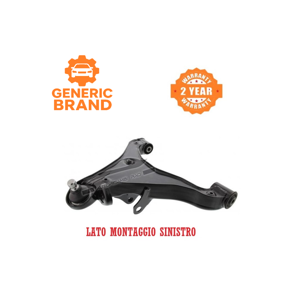 Braccio oscillante sinistro NISSAN NP300 Navara Pick-up D40 2.5-3.0 dCi
