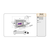 Intercooler radiatore scambiatore FIAT PANDA 169 1.3 JTD Multijet 4x4