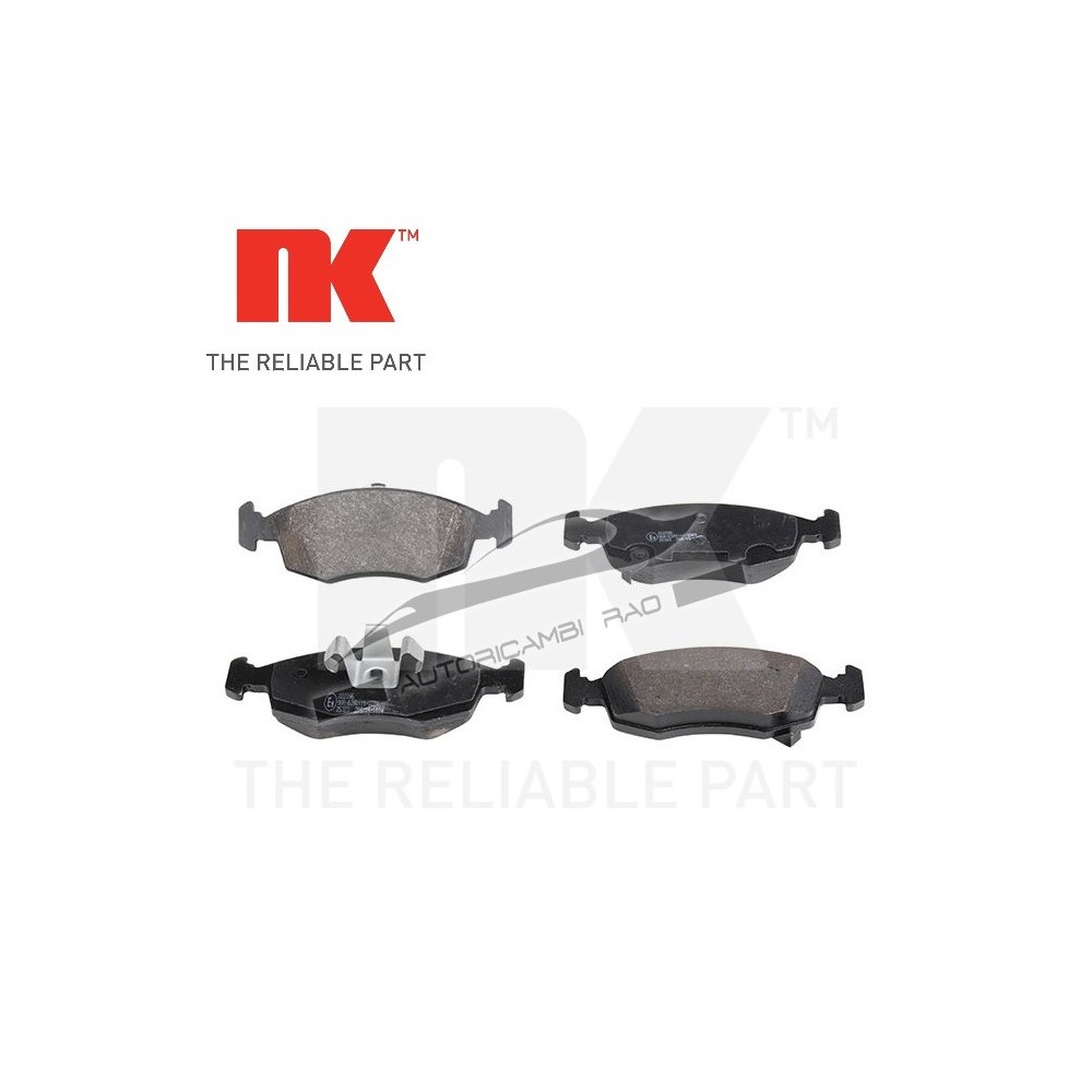 Pastiglie freno anteriore FIAT 0.9 4x4 1.2 LPG 1.3 D Multijet LANCIA