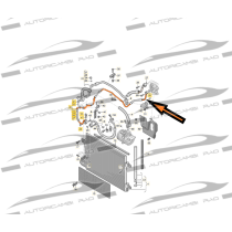 Tubo alta pressione climatizzatore AUDI A3 Cabrio 1.6 TDI SKODA SUPERB