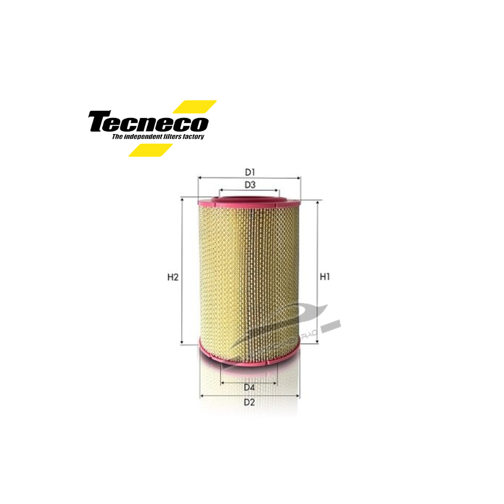 Filtro aria CITROËN JUMPER 1.9 TD-2.5 TDI-2.8 HDi FIAT DUCATO 2.3 JTD