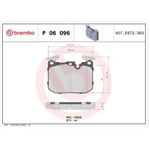 Pastiglie anteriore BMW 1 (F40) 116 d-120 d xDrive-X1-X2-sDrive 18 i