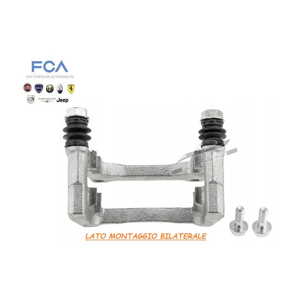 Supporto pinza freno posteriore FIAT 500 C 0.9-1.4 PANDA 1.2 4x4 1.3 D