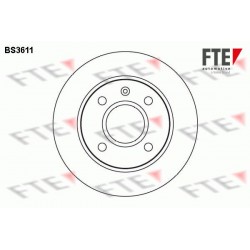 Disco freno anteriore FORD: FTE BS3611