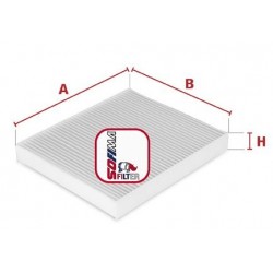 Filtro aria abitacolo AUDI MERCEDES-BENZ SEAT SKODA VW: SOFIMA S3031C