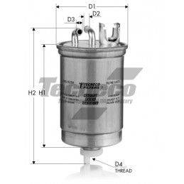 Filtro gasolio AUDI A3 A4 A6 SEAT LEON SKODA OCTAVIA VW GOLF IV BEETLE