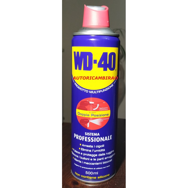 Lubrificante sbloccante WD40 SPRAY MULTIUSO 500 ml