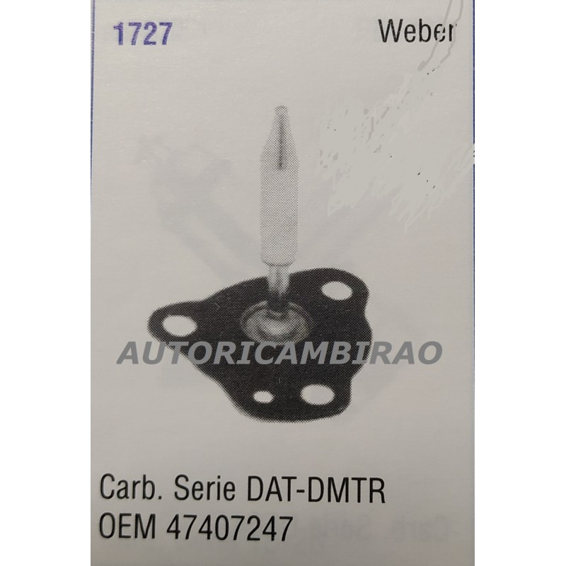Membrana carburatore WEBER DAT-DMTR 1727, 47407247,