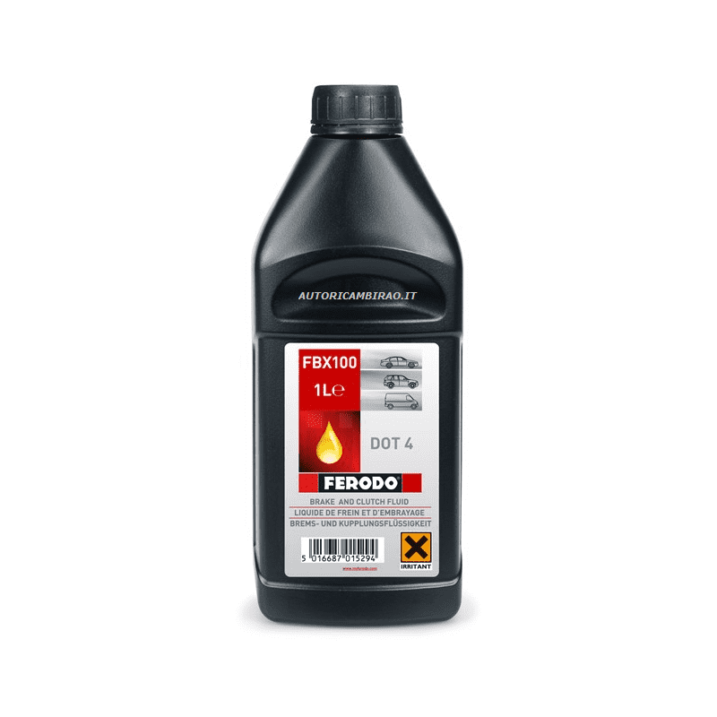 Olio liquido freni FERODO DOT4 Synthetic LT1