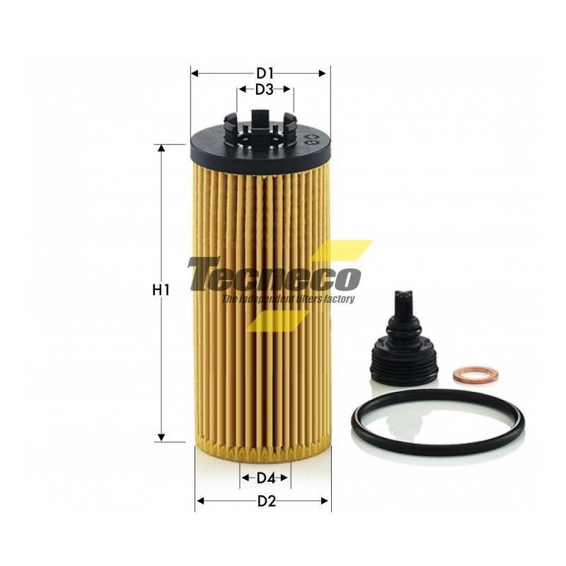 Filtro olio BMW SERIE 1 F40-SERIE 2 F45-F46-X1 F48-X2 F39 MINI CLUBMAN