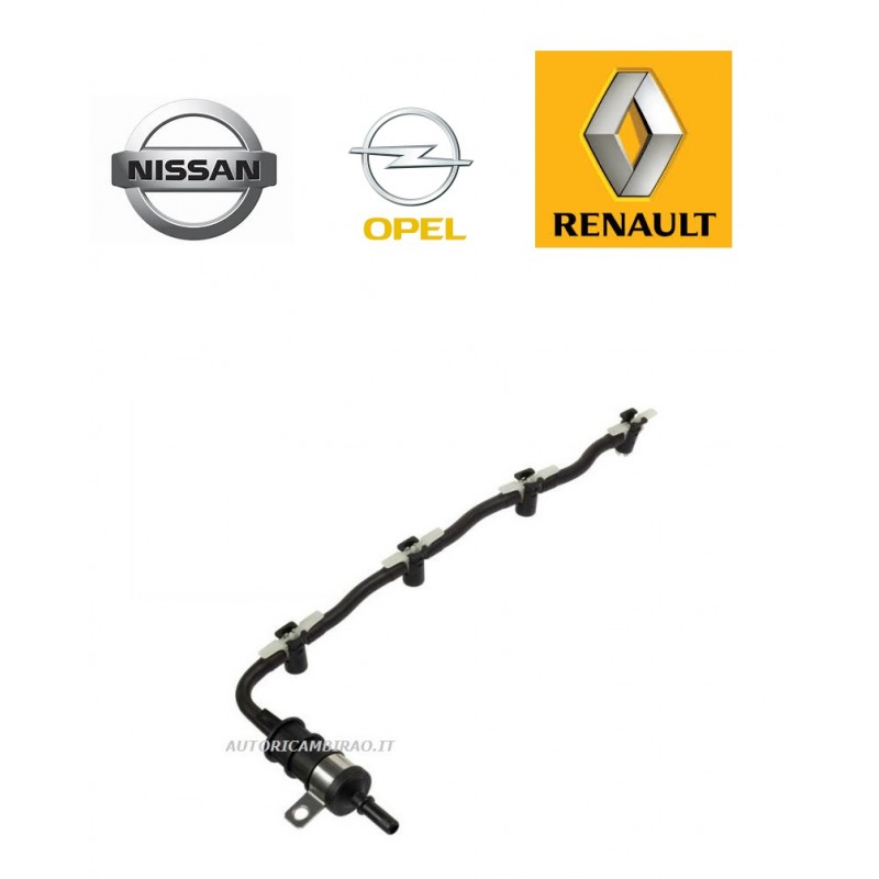 Tubo di ritorno gasolio iniettori NISSAN Qashqai-X-TRAIL 2.0 dCi Vivaro