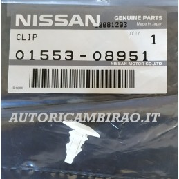 Clip fissaggio guarnizioni portiera per veicoli NISSAN 0155308951
