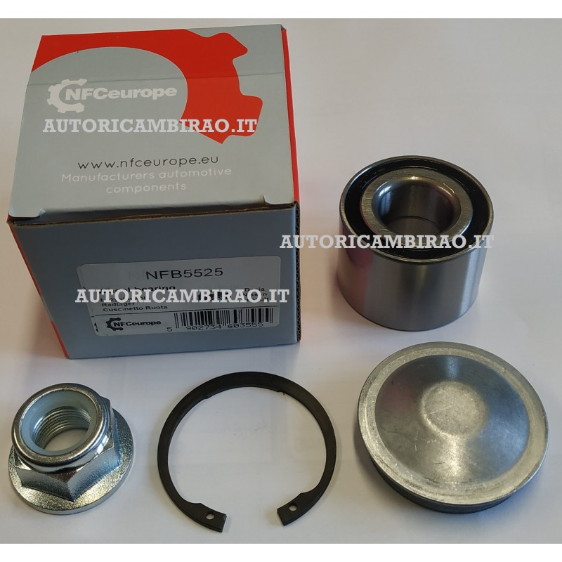 Kit cuscinetto mozzo ruota LADA Largus 1.6 NISSAN MICRA 1.5 dCi