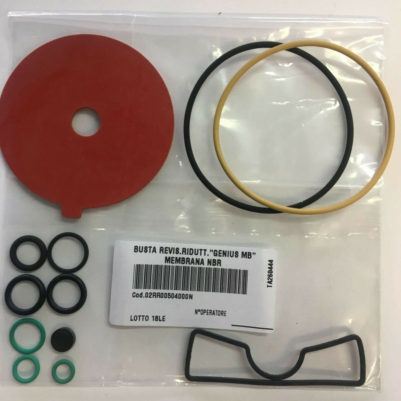 Kit guarnizioni revisione polmone ruduttor BRC GENIUS MB 02RR00504000N