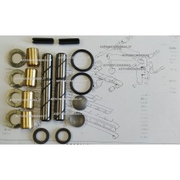 Kit riparazione fuselli anteriore FIAT 500 D/F/L/R  126 901085 29/1795