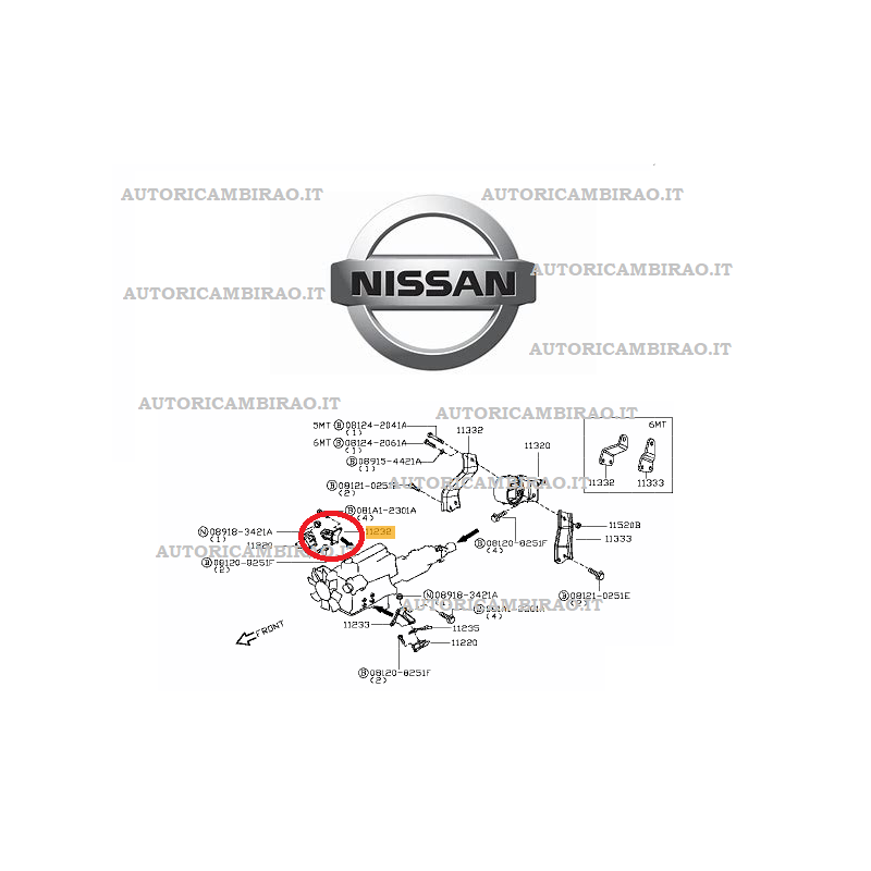 supporto motore acciaio destra NISSAN CABSTAR F24M (EL) 11232-MB400 supporto motore acciaio destra NISSAN CABSTAR F24M (EL) 11232-MB400