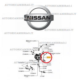 Tubo lubrificazione Turbocompressore NISSAN CABSTAR F24M (EL) NAVARA