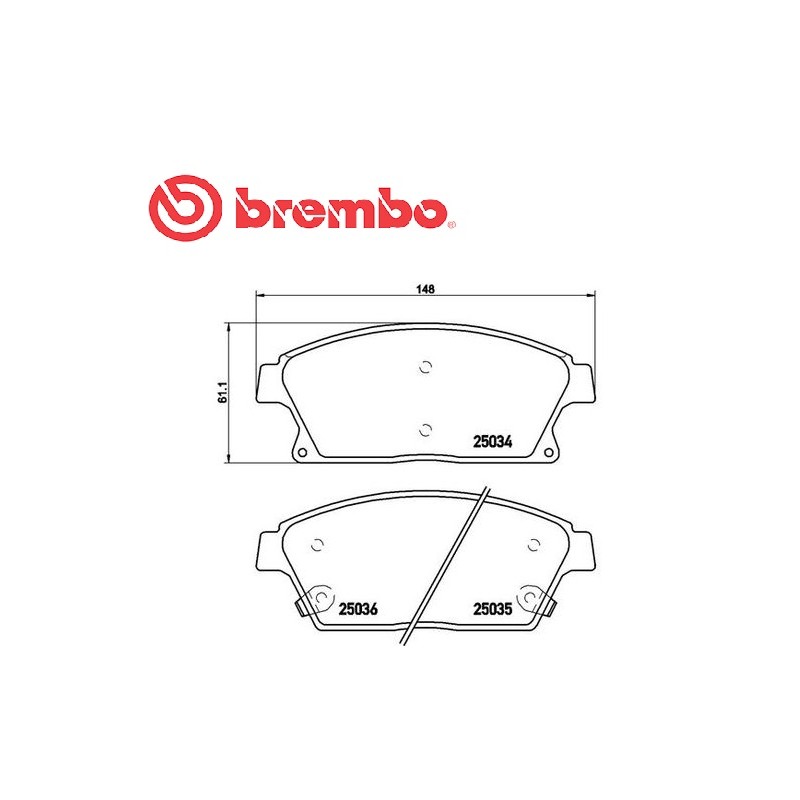 Pastiglie freno anteriore OPEL ZAFIRA ASTRA J MOKKA 1.4 LPG 1.6