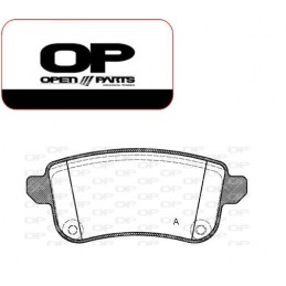 Pastiglie freno posteriore RENAULT CLIO IV 1.6 RS LAGUNA 2.0 16V 2.0