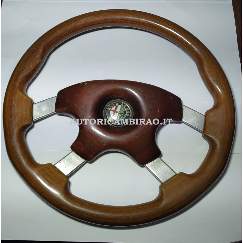 Sterzo volante in radica di noce ALFA ROMEO MOMO DESIGN 456554566