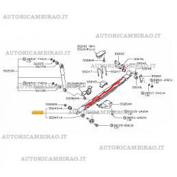 Balestra molla posteriore bilaterale NISSAN NAVARA 2.5 D 4x4-2.5 Di