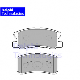 Pastiglie freno posteriore CHRYSLER 2.0 CRD CITROEN C-CROSSER 2.2 HDi